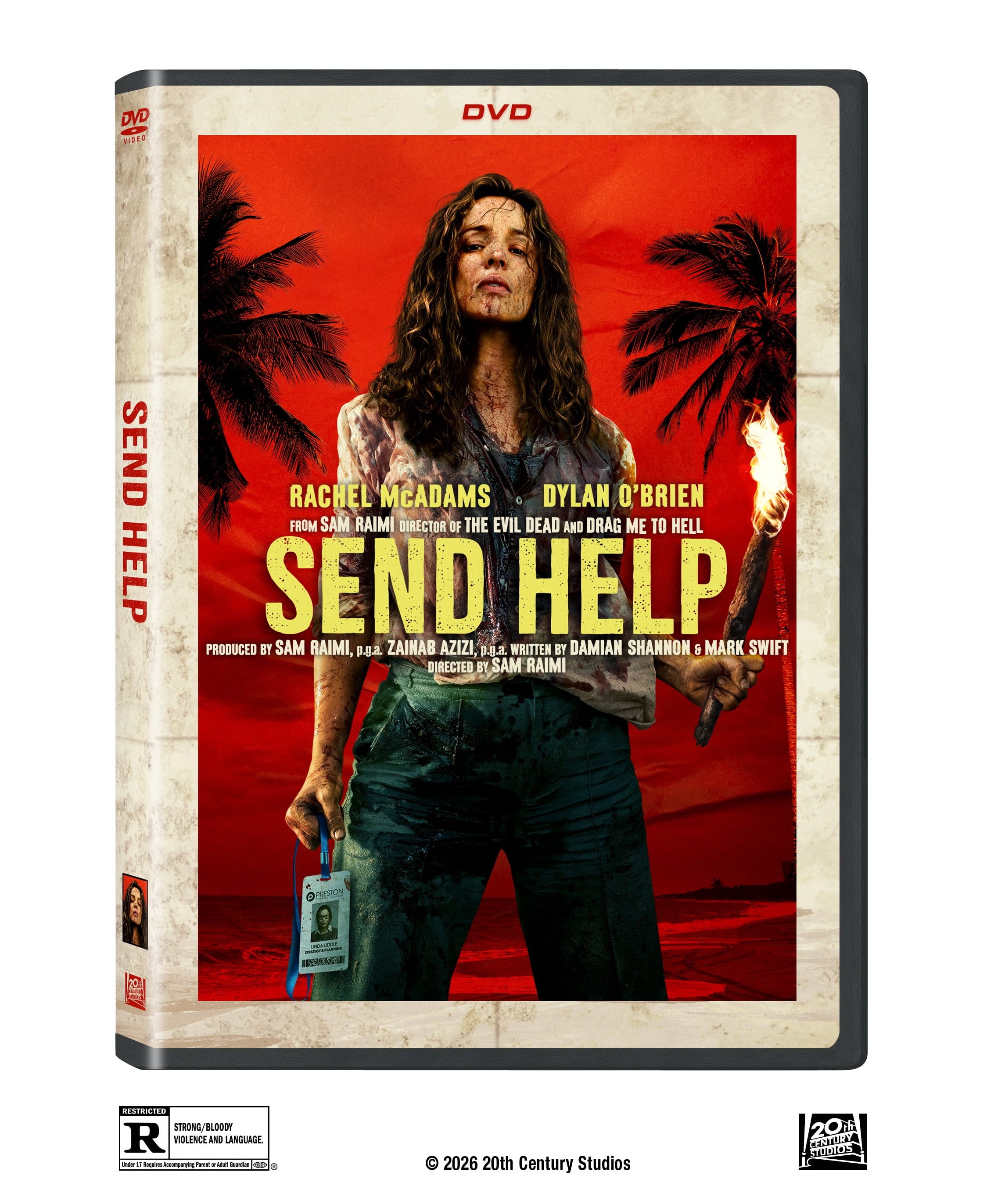 Send Help (DVD) 20th Century Studios, Comedy, Horror, Thriller