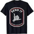 thumbnail image 1 of Send It No Victory Without Sacrifice Hand Bone T-Shirt, 1 of 6