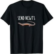 Send Newts Funny Herpetology Herper T-Shirt