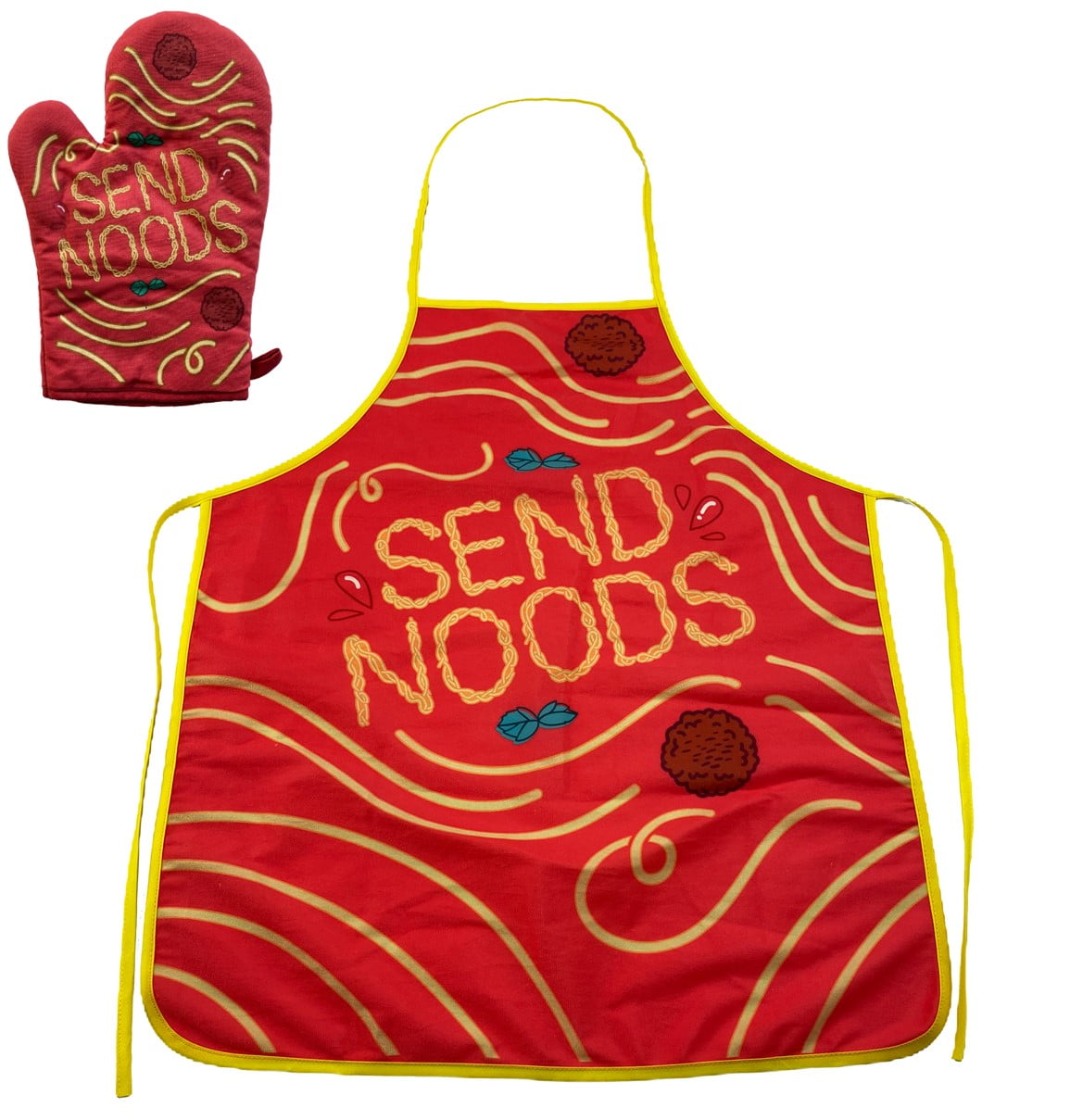 Fitness Taco Funny Kitchen Apron and Oven Mitts Humorous Gym Graphic  Novelty Cooking Accessories (Oven Mitt) 