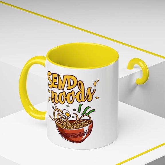 Send Noods RaM1en Coffee Mug Funny Foodie Gift