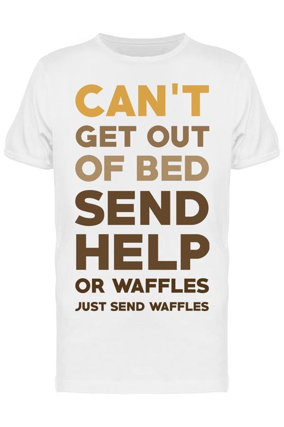 Send Waffles Men's T-shirt