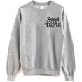 thumbnail image 1 of Send it to Darrell Crewneck Sweatshirt - Lala Ke.nt Sweatshirt; Vander.pump Rules Sweater, 1 of 6