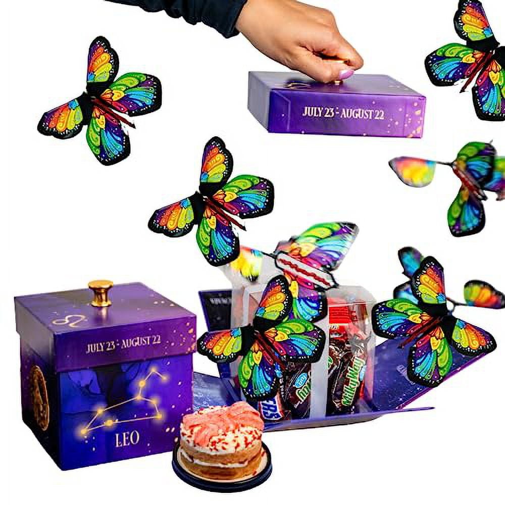 Sendacake Astrology Explosion Gift Box Flying Butterfly Surprise