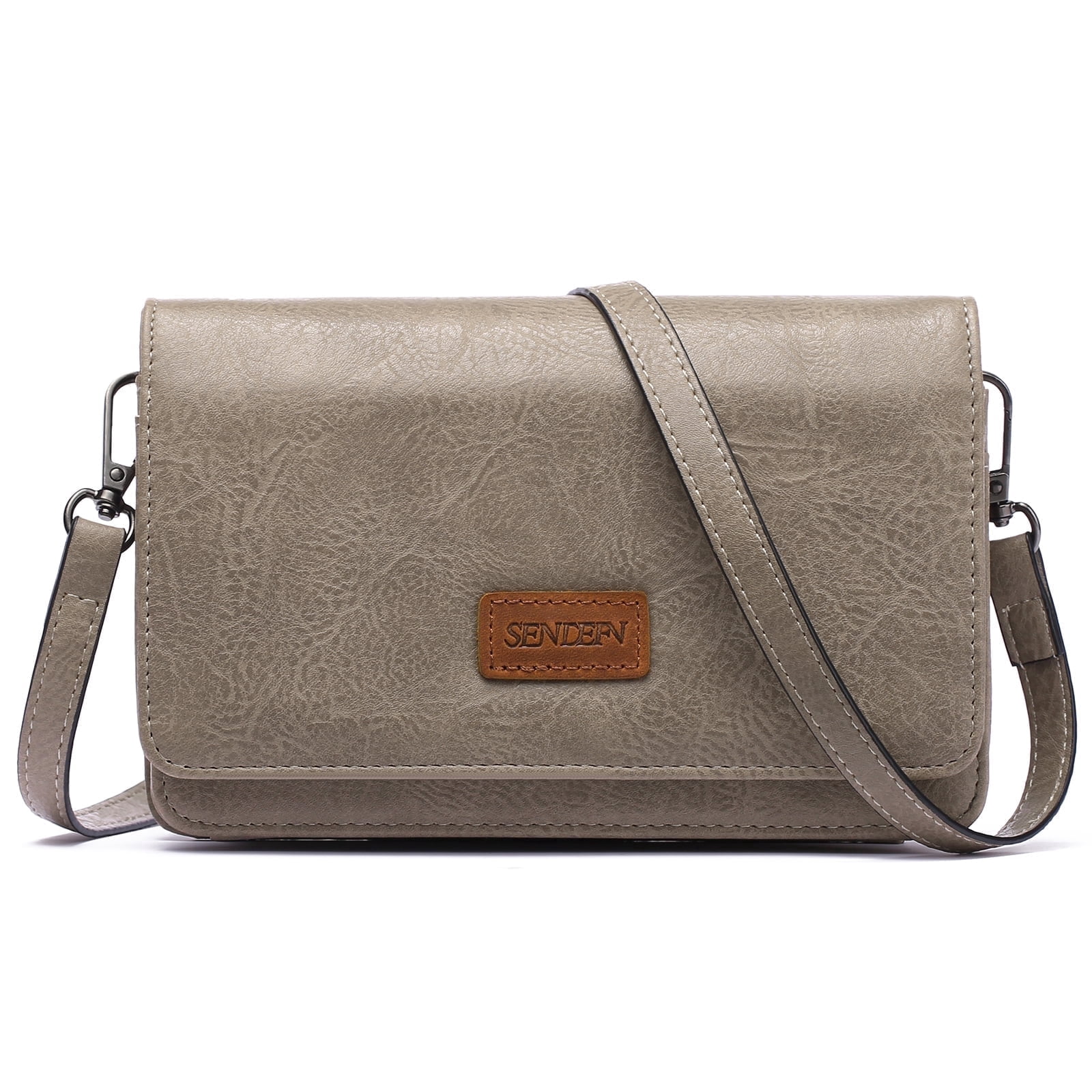 Sendefn Crossbody Bags For Women,Wallet Phone Purse Shoulder handbags Multi-Function Small RFID Clutch Card Holder