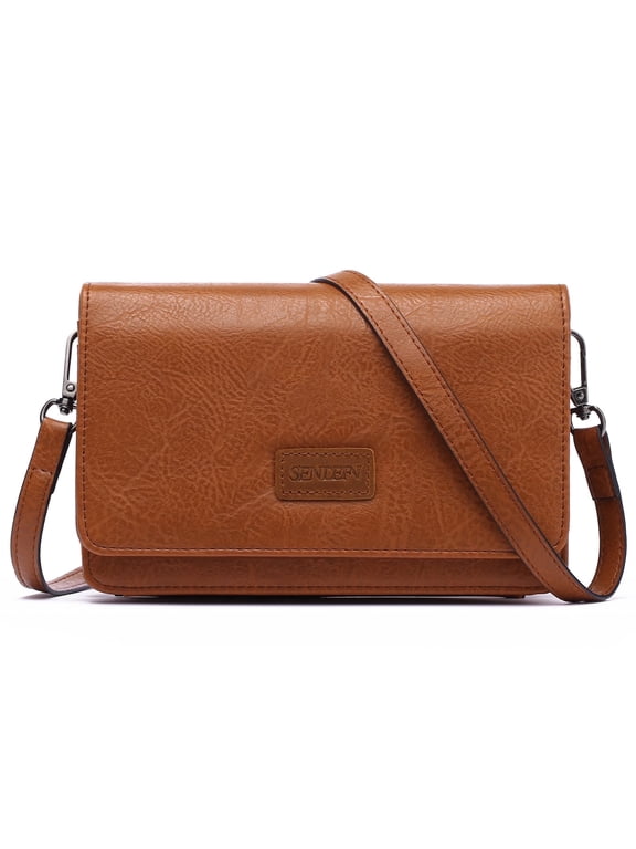 Crossbody Bags For Women,Wallet Phone Purse Shoulder handbags Multi-Function Small RFID Clutch Card Holder