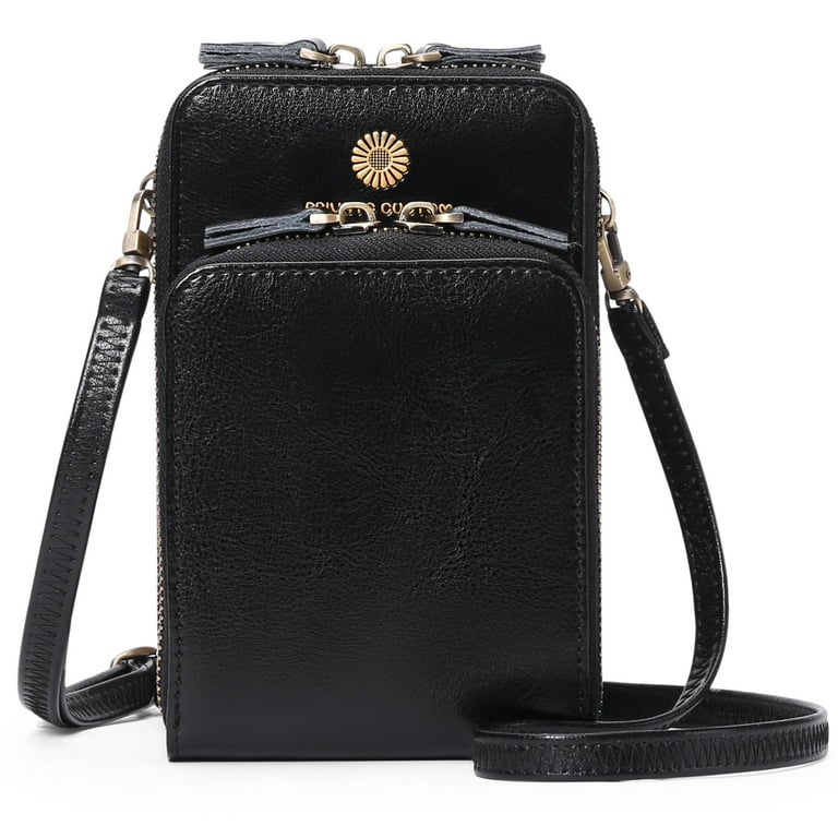 Sendefn Small Crossbody cell Phone Purse for women RFID Blocking