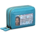 thumbnail image 1 of Sendefn Small Genuine Leather Wallet for Women, RFID Blocking Credit Card Holder Wallet, 1 of 6