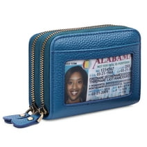 Sendefn Small Genuine Leather Wallet for Women, RFID Blocking Credit Card Holder Wallet