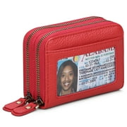 Sendefn Small Genuine Leather Wallet for Women, RFID Blocking Credit Card Holder Wallet
