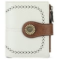 thumbnail image 1 of Sendefn Small Women Wallet Genuine Leather Bifold Purse RFID Blocking Card Holder, 1 of 6