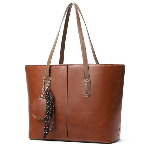 SENDEFN Tote Bags with Zipper Leather Purses and Handbags for Women Large Hobo Shoulder Bag