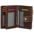 thumbnail image 1 of Sendefn Trifold Wallets for Men Genuine Leather Credit Card Holder with RFID Blocking, 1 of 7