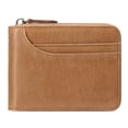 thumbnail image 1 of Sendefn Wallets for Men Leather Front Pocket Wallet RFID Zip Bifold Credit Card Holder, 1 of 7