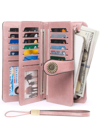 ★TOUT Y EST★ Kirsch Pocket Logo Wallet Pink FKQSAXA521M Large dark pink Wallet TOUS Brenda | TOUS