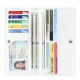 thumbnail image 1 of Sendefn Wallets for Women RFID Blocking Ultra Slim Real Leather Credit Card Holder Clutch, 1 of 6