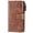 Light Brown, variant on Sendefn Women Leather Wallets RFID Blocking Clutch Card Holder Ladies Purse with Zipper Pocket
