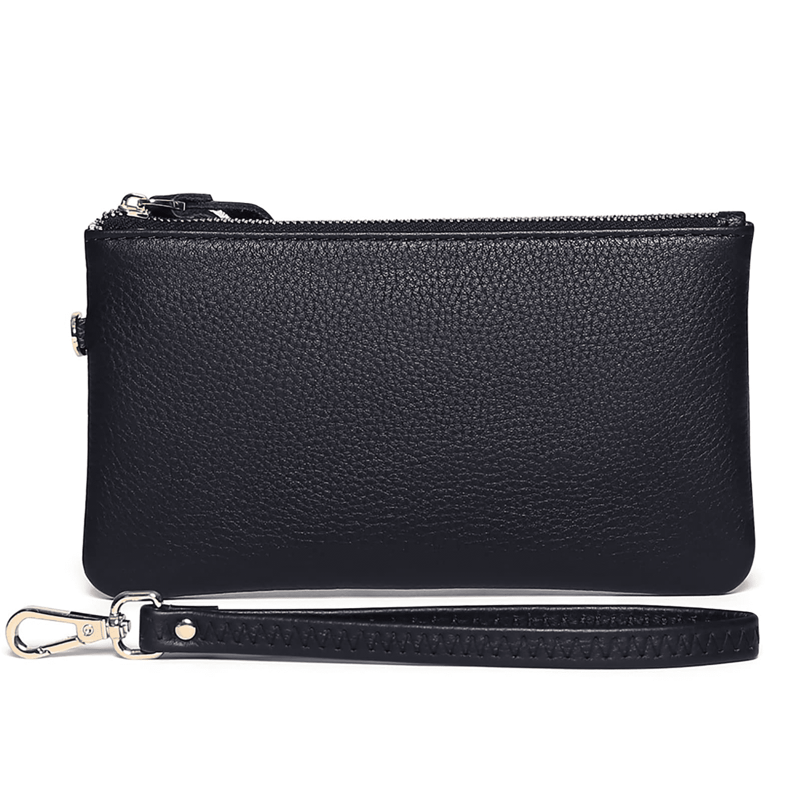 Sendefn Women's Wristlet Clutch Slim Leather Wallet RFID Blocking