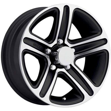 Sendel T09 15" 5-Lug Boat Camper RV Trailer Wheel Rim Black Machined (QTY 1)