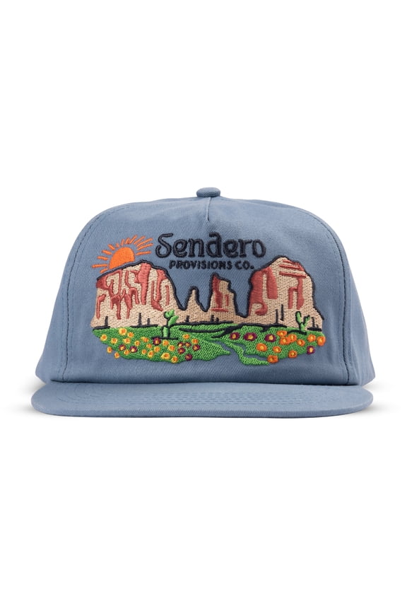 Co. Blue Desert Bloom Outdoor Snapback Hat
