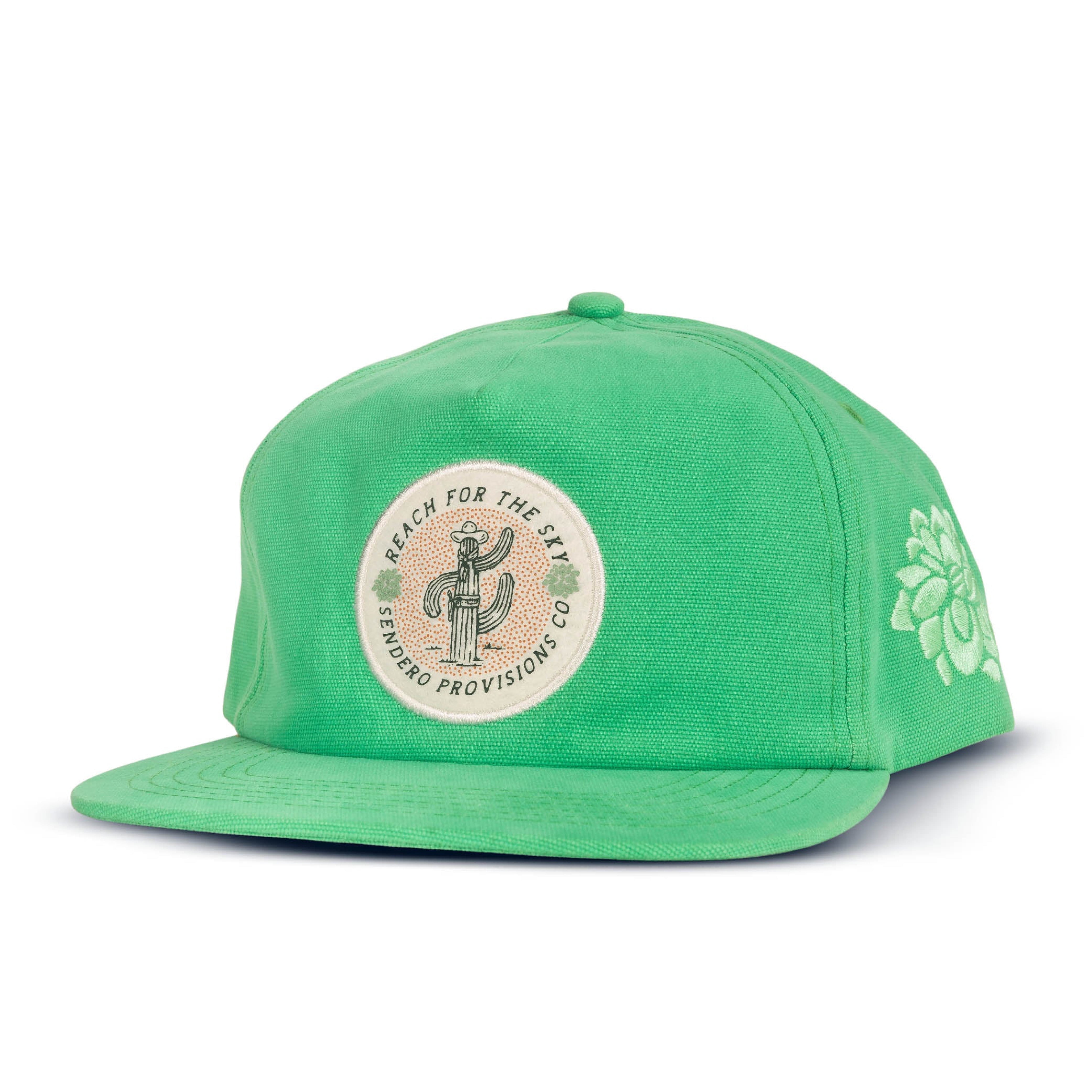 Sendero Provisions Co. Reach For The Sky Printed Snapback Hat (Green) - One Size