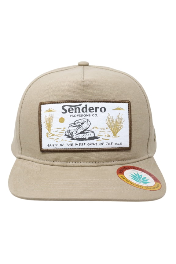 Co. Diamondback Adjustable Snapback Hat (Tan) - One Size