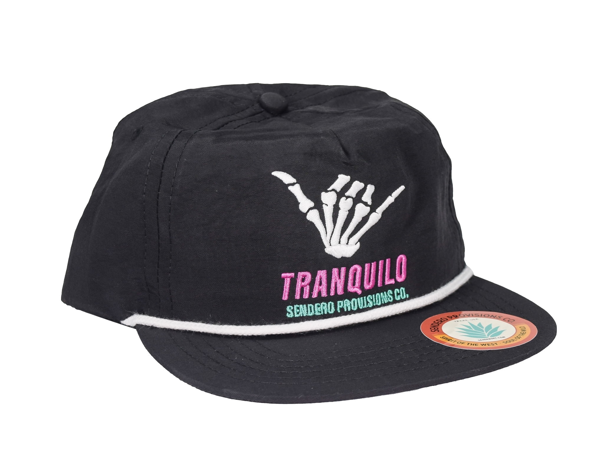 Sendero Provisions Co. Tranquilo Snapback Hat-Negro