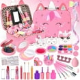 thumbnail image 1 of Sendida Real Washable Kids Makeup Set -Girls Princess Toy & Birthday Gift for Girl Age 3-12 Little Girls, 1 of 9