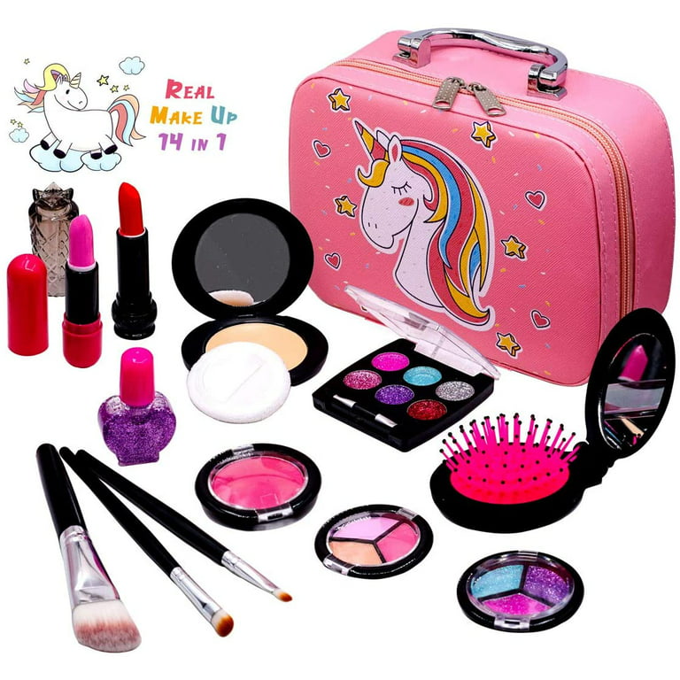 Kids Makeup Kit for Girls, Washable Makeup Set Toy, Algeria