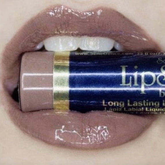 SeneGence LipSense Liquid Lip Color - Waterproof Makeup, Longwear, Smudge Proof Color - Nude - 0.25 fl oz