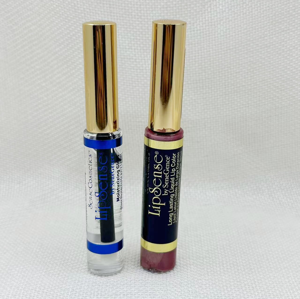 SeneGence LipSense Long-Lasting Liquid Lipstick – napa+glossy  set  0.25oz each Makeup Organizers