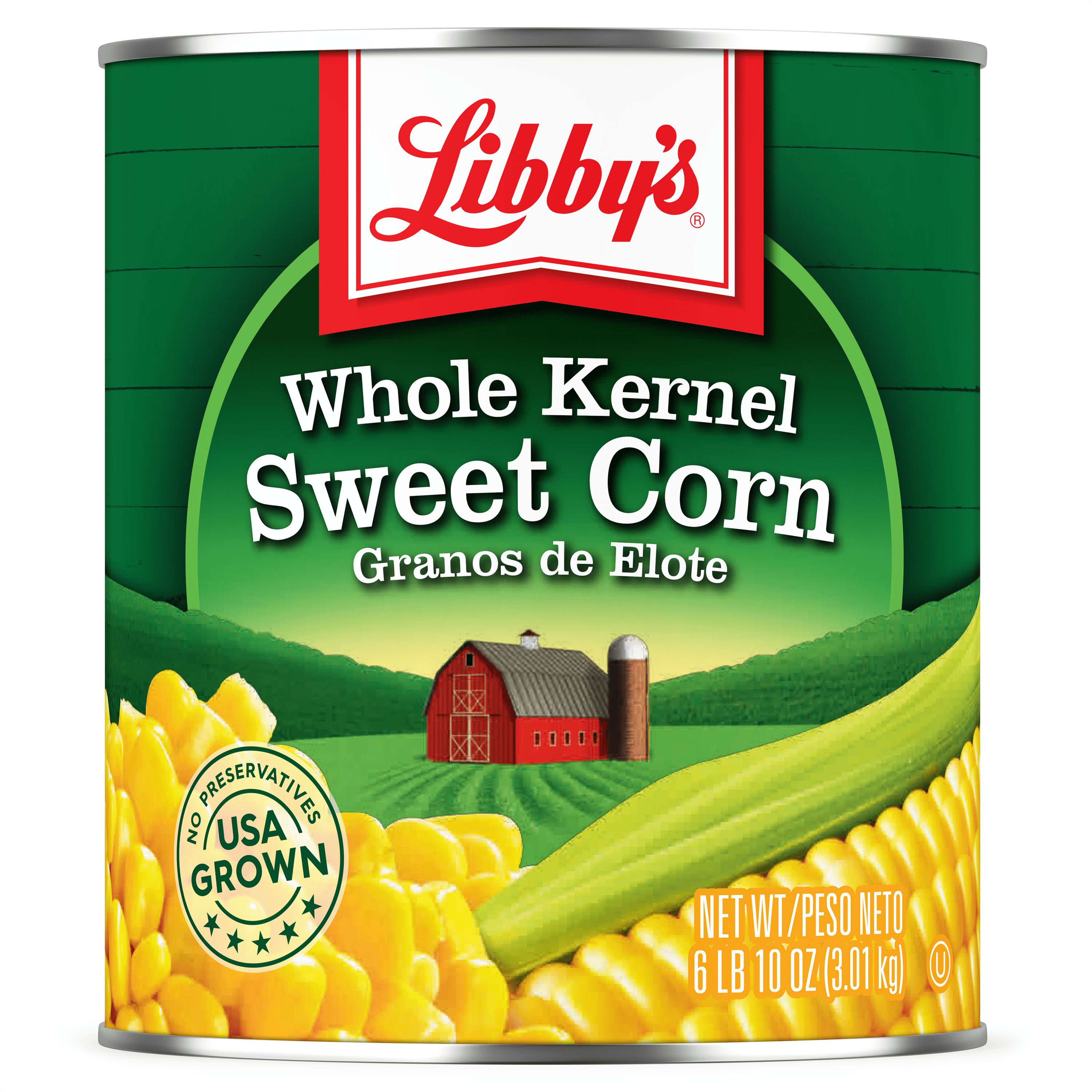 Seneca Foods Libby's Whole Kernel Sweet Corn, 106 oz