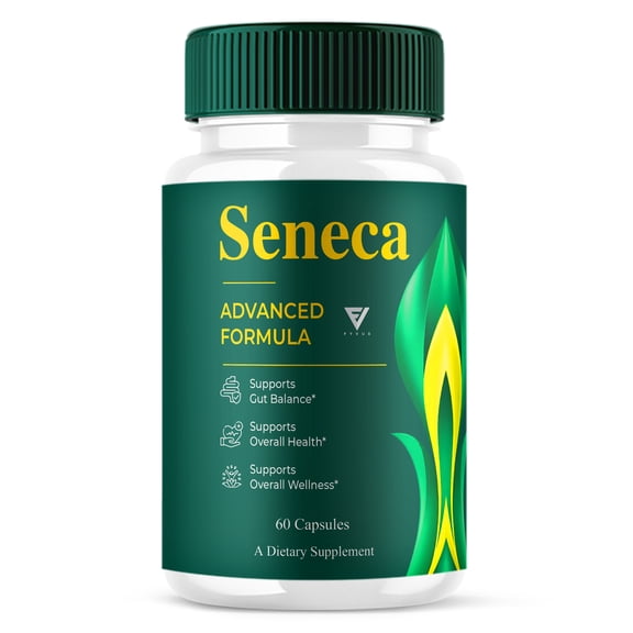 Seneca Gut Health Supplement, Seneca Support (60 Capsules)