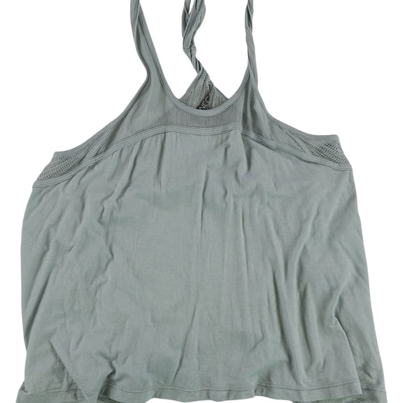 Seneca Rising Womens Mesh Racerback Tank Top, Blue, Plus Size, 0X