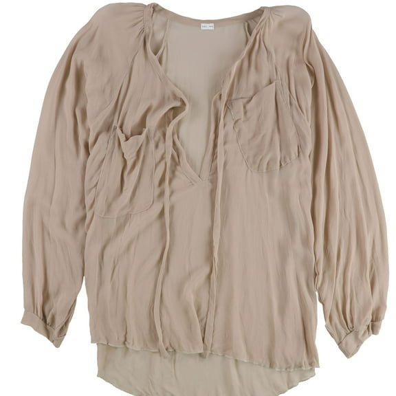 Seneca Rising Womens Solid Basic T-Shirt, Pink, Plus Size, 2X