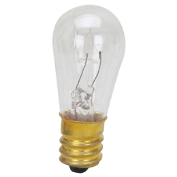 Seneca River Refrigerator Dispenser Light Bulb 6W Clear Candelabra Base Light Bulbs