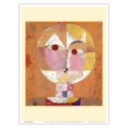 thumbnail image 1 of Senecio (Baldgreis) - Head of a Man Going Senile - From an Original Color Painting by Paul Klee c.1922 - Master Art Print (Unframed) 9in x 12in, 1 of 4