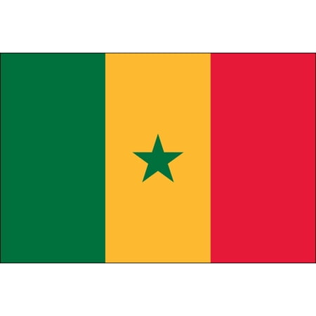 Senegal 2' x 3' Indoor Polyester Flag