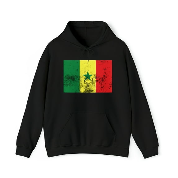 Senegal Flag Pride Hoodie, Gifts, Hooded Sweatshirt