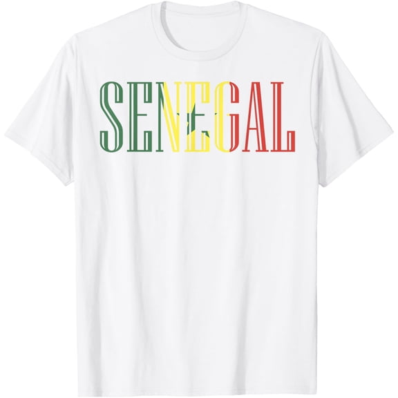 Senegal Flag T Shirt Tshirt tee