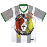 Senegal International Team Mens 2018 Retro Soccer Jersey by Headgear Classics Medium, White