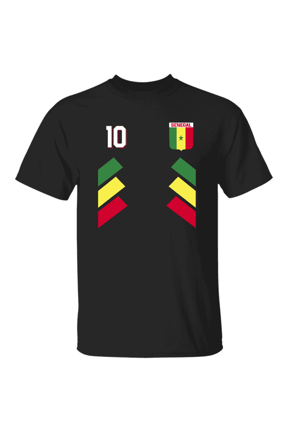 Senegalese Part Proud Senegal Flag Pride Heritage National Vintage 10 T-shirt