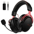 thumbnail image 1 of Seneo Air 2.4G Wireless Gaming Headset, with Dual Chamber Driver,Upto 17 Hours of Use, Noise Cancelling Mic, 3D Bass, Ultra Light Over Ear for PS4,PS5, PC, Xbox One,Switch, 1 of 8