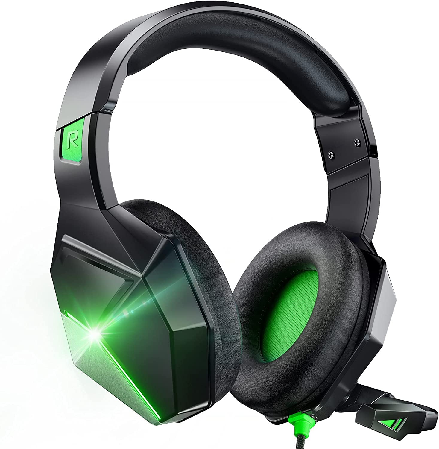 Seneo Nintendo Switch Gaming Headphones Noise Canceling Mic