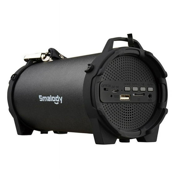 Seneo Portable Wireless Bluetooth Smart Speaker Wireless Boombox with Strap Rechargeable Bass Stereo System for Outdoor Sports Riding