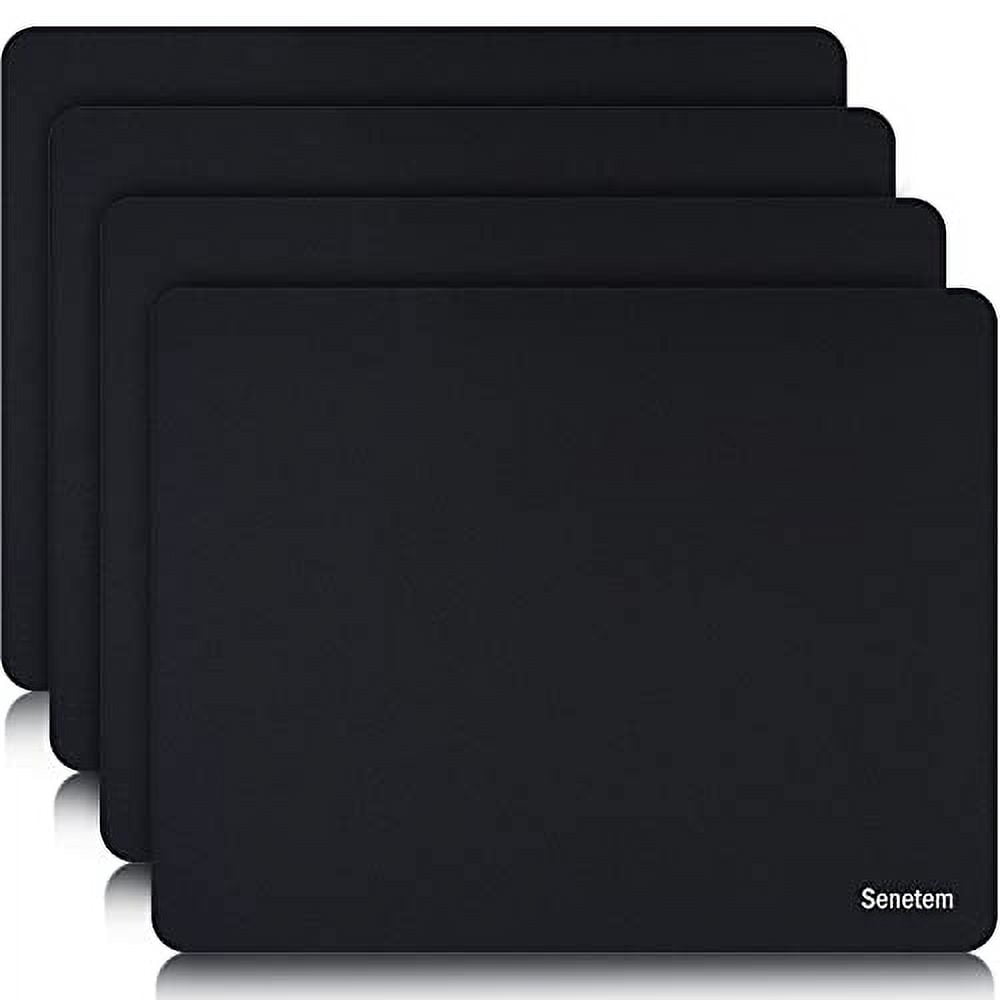 UltraThin Mouse Pad, 4 Pack Smooth Gaming Mousepad, NonSlip