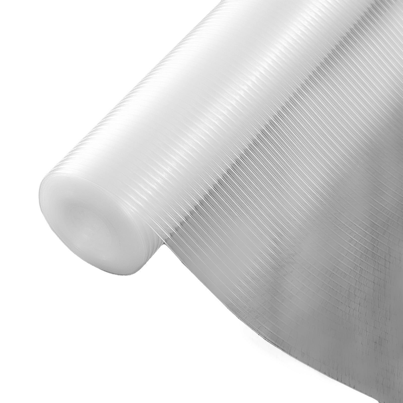 Senfafa Clear Shelf Liner, Non-Adhesive Roll Drawer Liners Waterproof ...