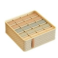 thumbnail image 1 of Senfafa Drawer Organizers Drawer Dividers Storage Bins, Foldable Closet Organizers and Storage Dresser Drawer Dividers for Clothes, Socks, Scarves, Ties, 1 of 6