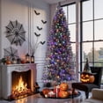 thumbnail image 1 of Senfot 2025 Christmas Colorful Gradient Pink Tree Black 7.5ft(Standard Style), 1 of 9