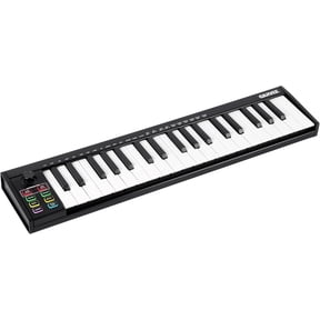 Senfot 37-Key MIDI Keyboard Controller with 8 Drum Pads, OLED Display, DAW Integration for Music Production, Ideal for Professional & Home Studios